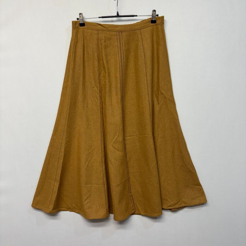 Vintage Connie's Moonlight Flare Long Maxi Skirt Size Small Wool Blend C050 -17